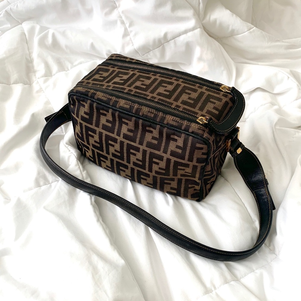 SOLD Rare Vintage Fendi Zucca Bag